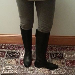 Coach Size 5.5 Black Knee high boots